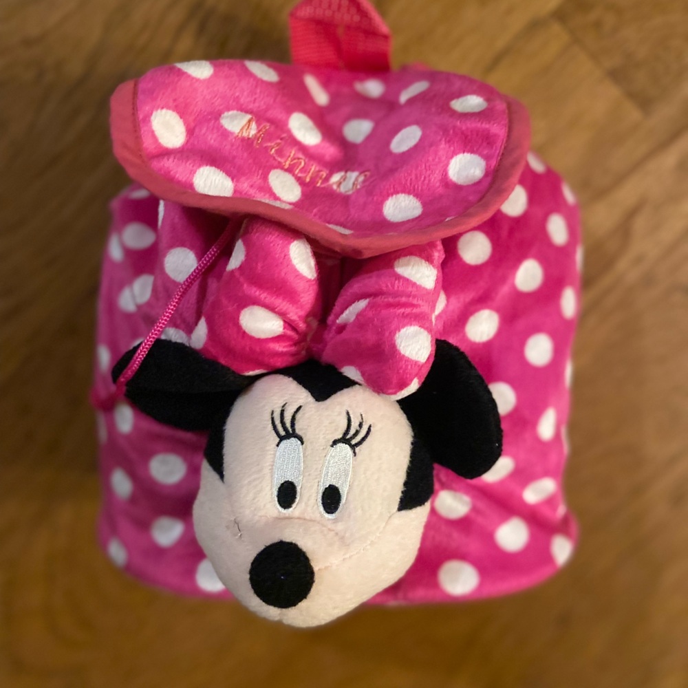 Child size Minnie Mouse backpack